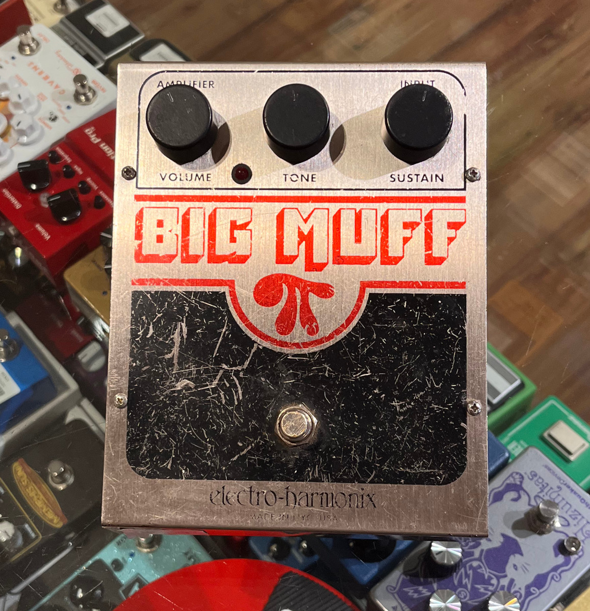 USED EHX Big Muff Pi V9 Frantone EC3003 Circuit  …