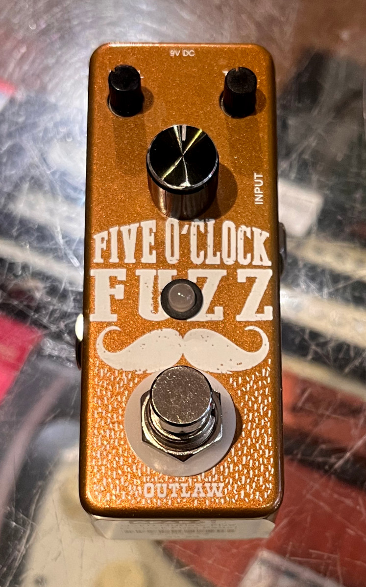 USED Outlaw Five O'Clock Fuzz Pedal