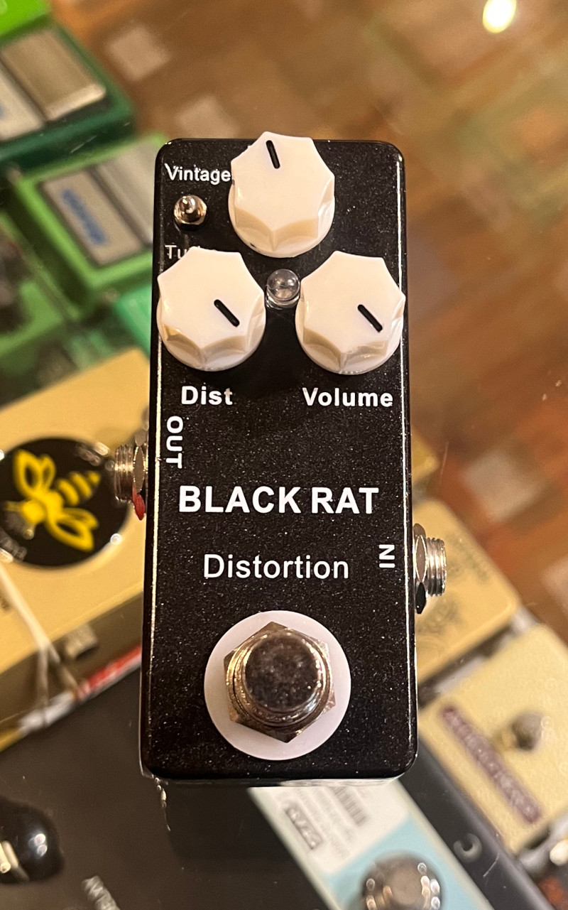 Misc USED Mosky Black Rat Distortion Pedal - Used