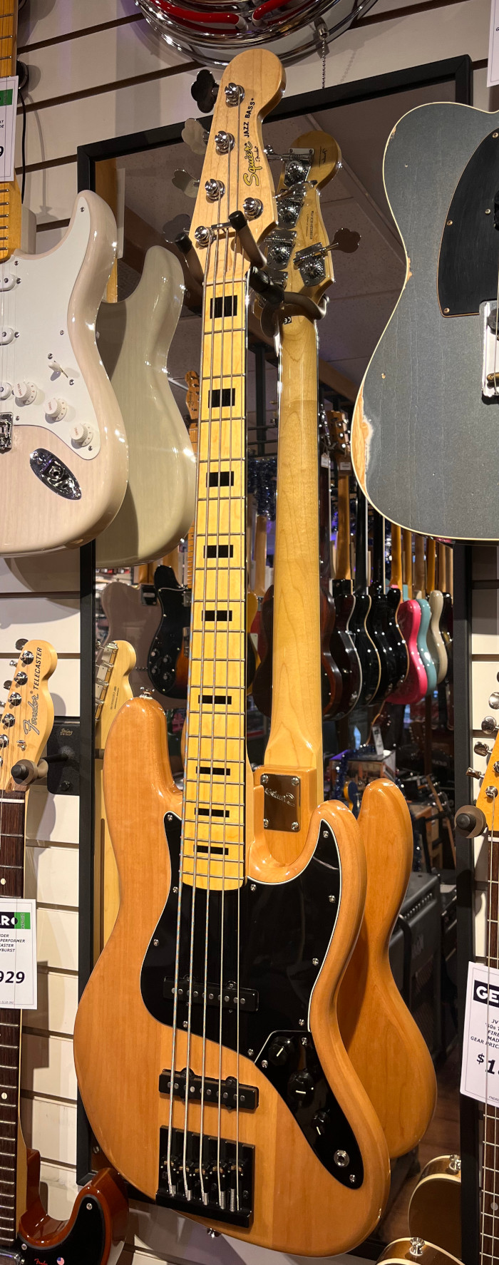 Squier USED Squier Classic Vibe 70's Bass V Natural - Used