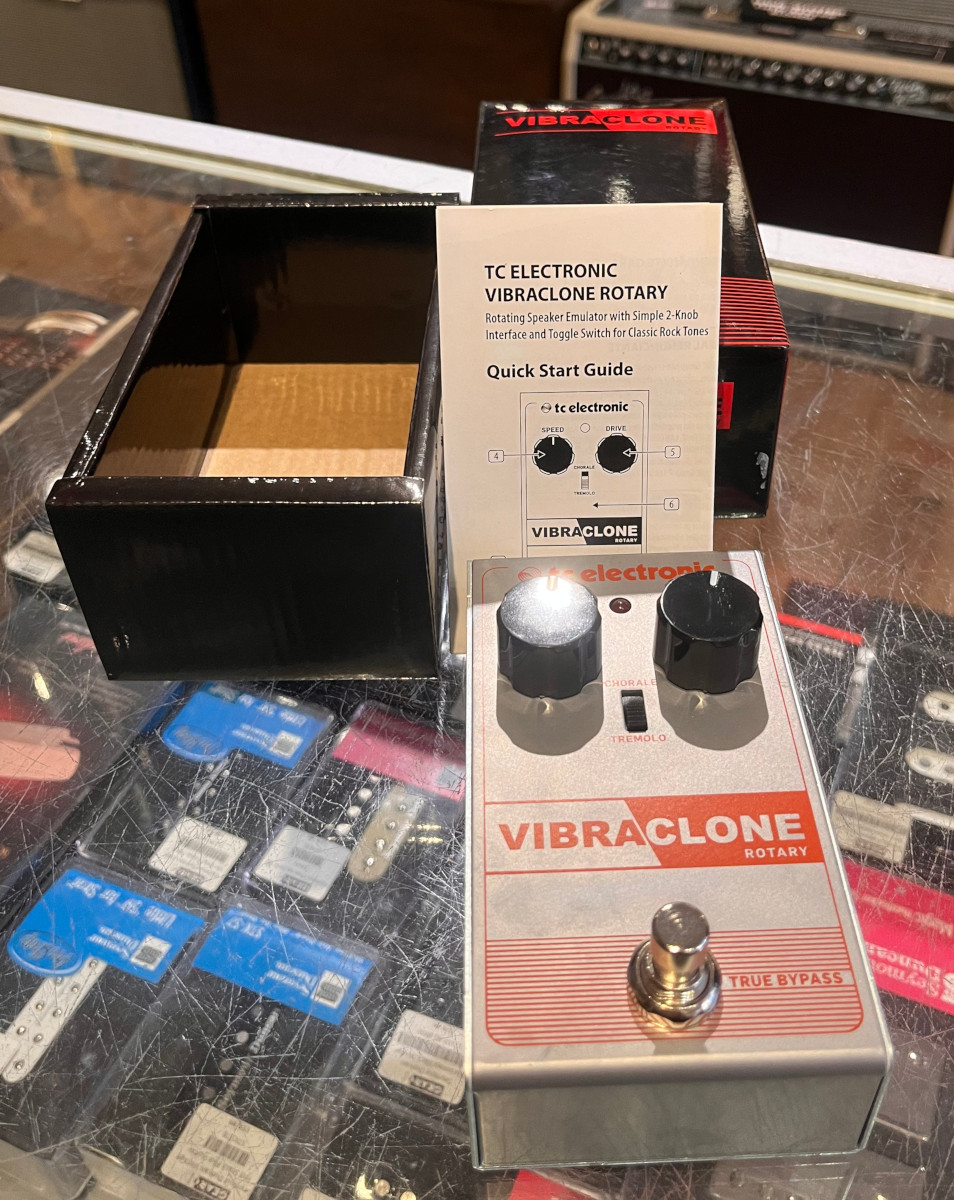 TC Electronic USED TC Electronic Vibraclone Rotary Pedal w/Box - Used