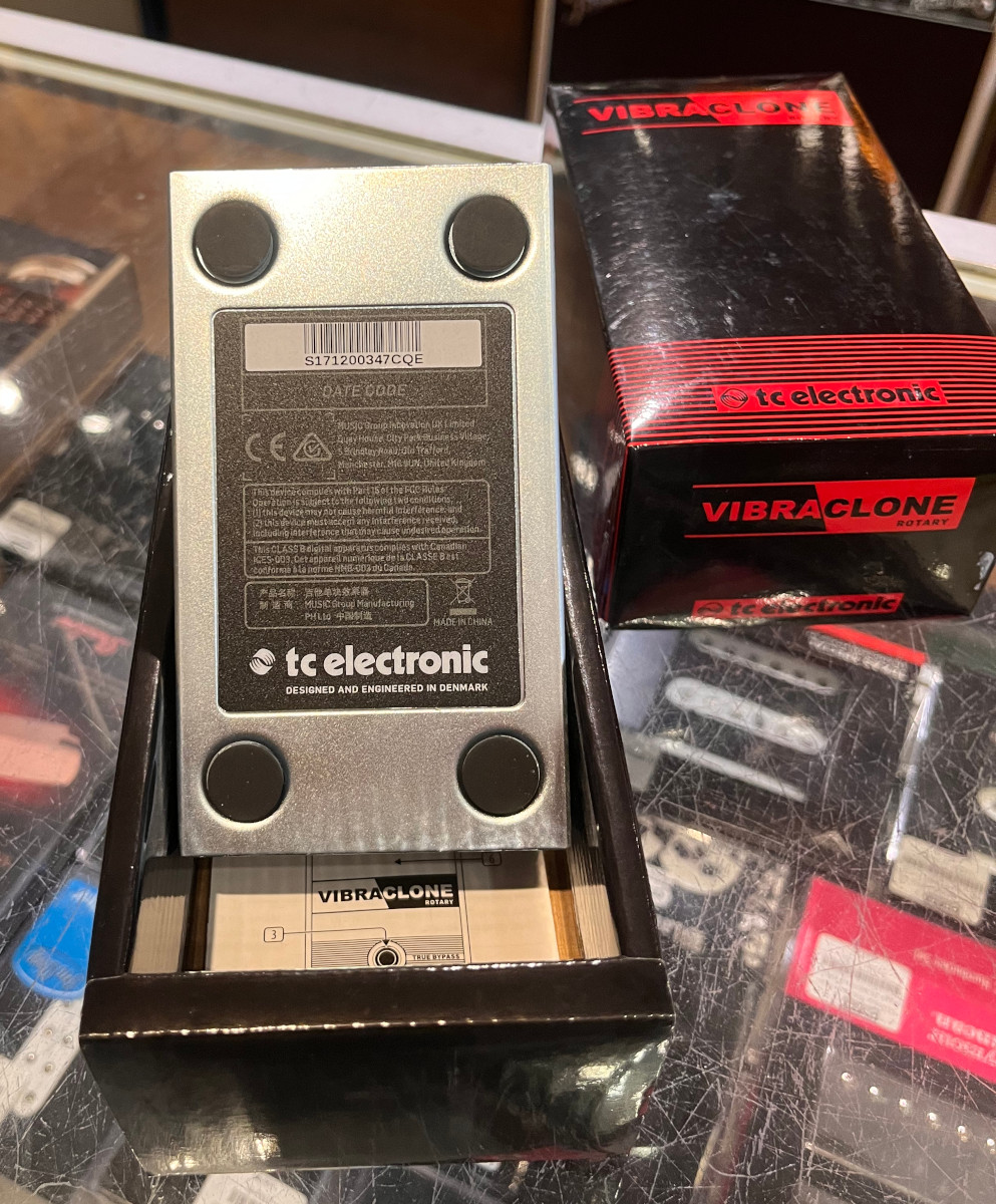TC Electronic USED TC Electronic Vibraclone Rotary Pedal w/Box - Used