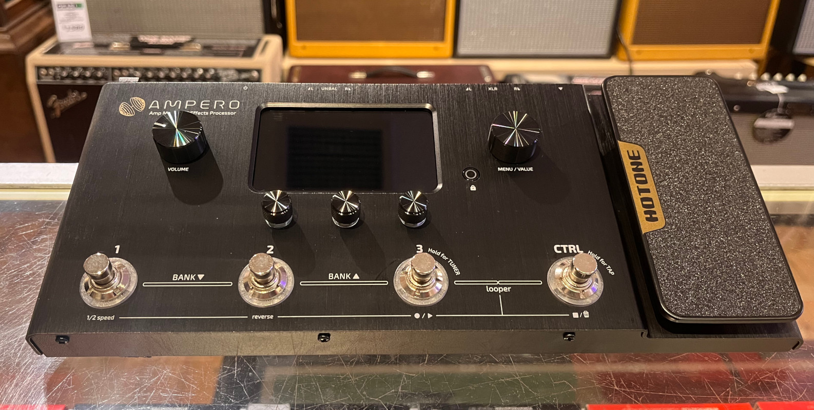 Misc USED Hotone Ampero Amp and Effects Modeller w/FTSW - Used