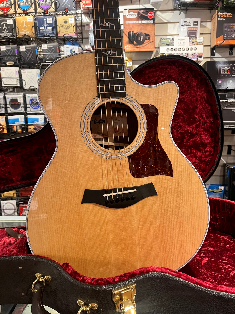 Misc USED Taylor 414 CE-R Grand Auditorium w/OHSC - CONSIGNMENT - Used