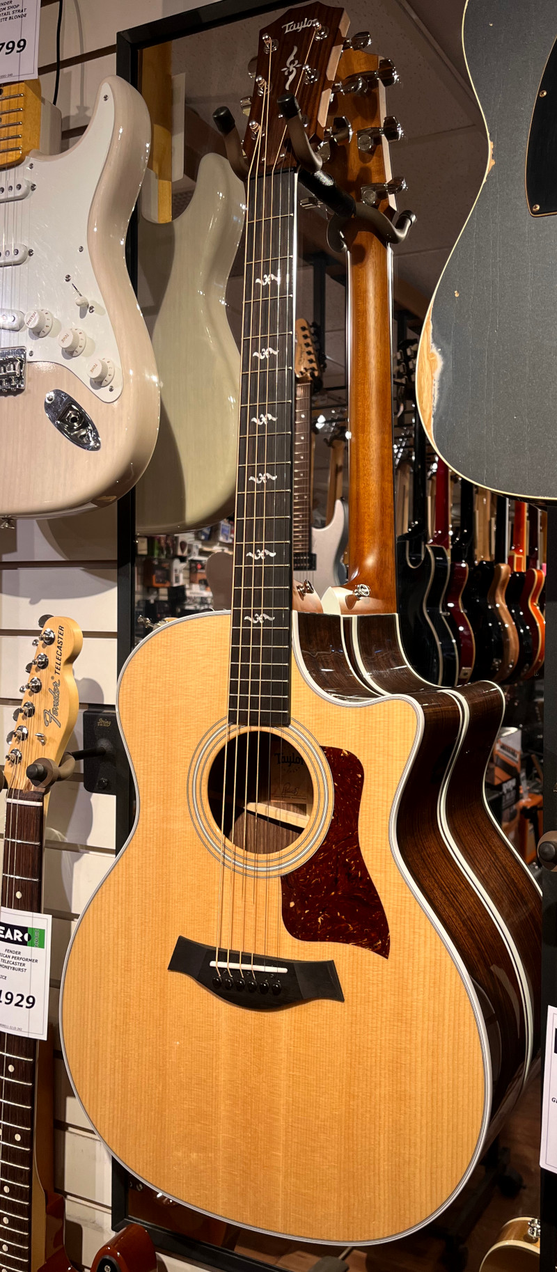 Misc USED Taylor 414 CE-R Grand Auditorium w/OHSC - CONSIGNMENT - Used