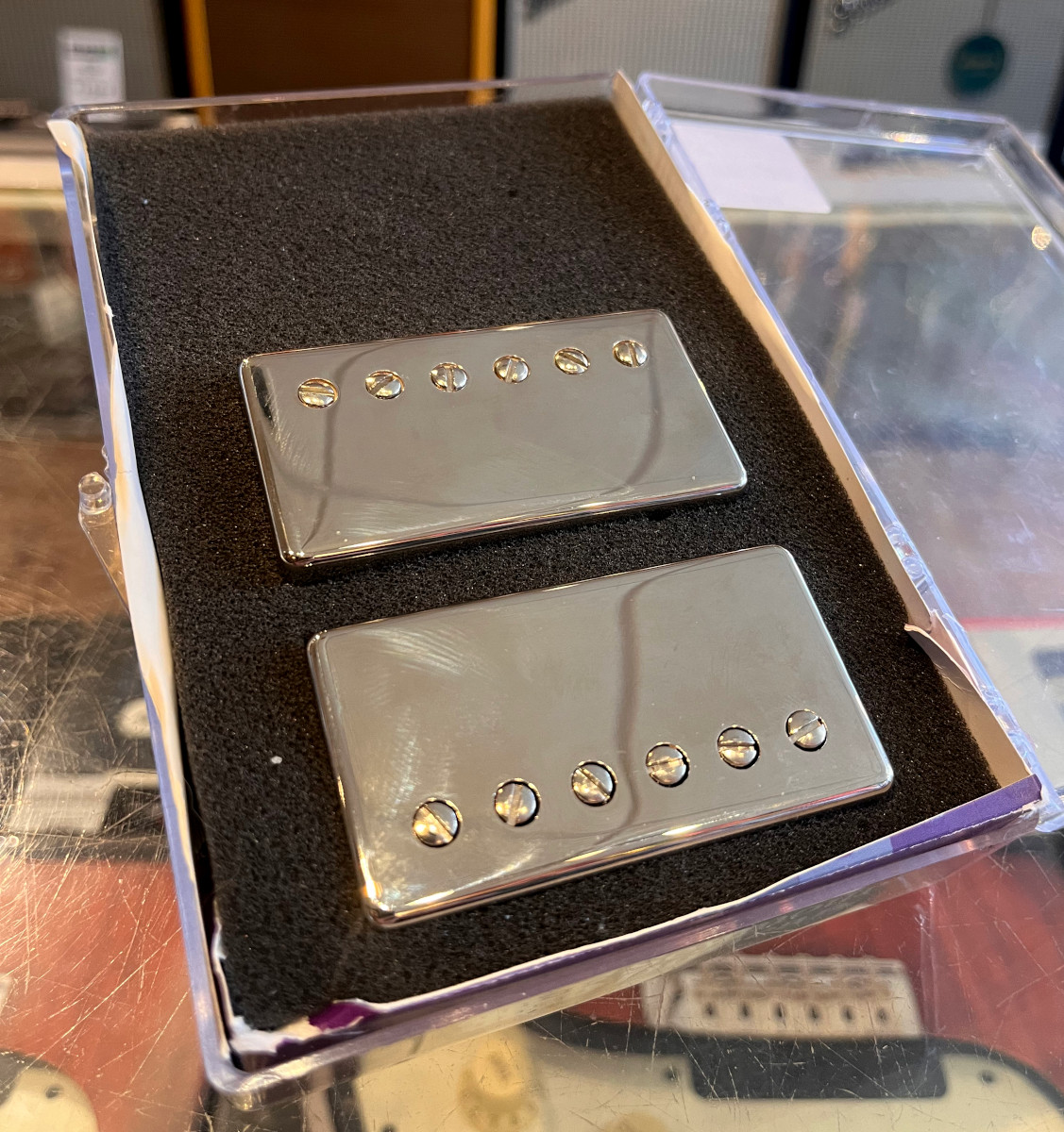 Seymour Duncan USED Seymour Duncan Seth Lover Humbucker Set, Nickel - Used