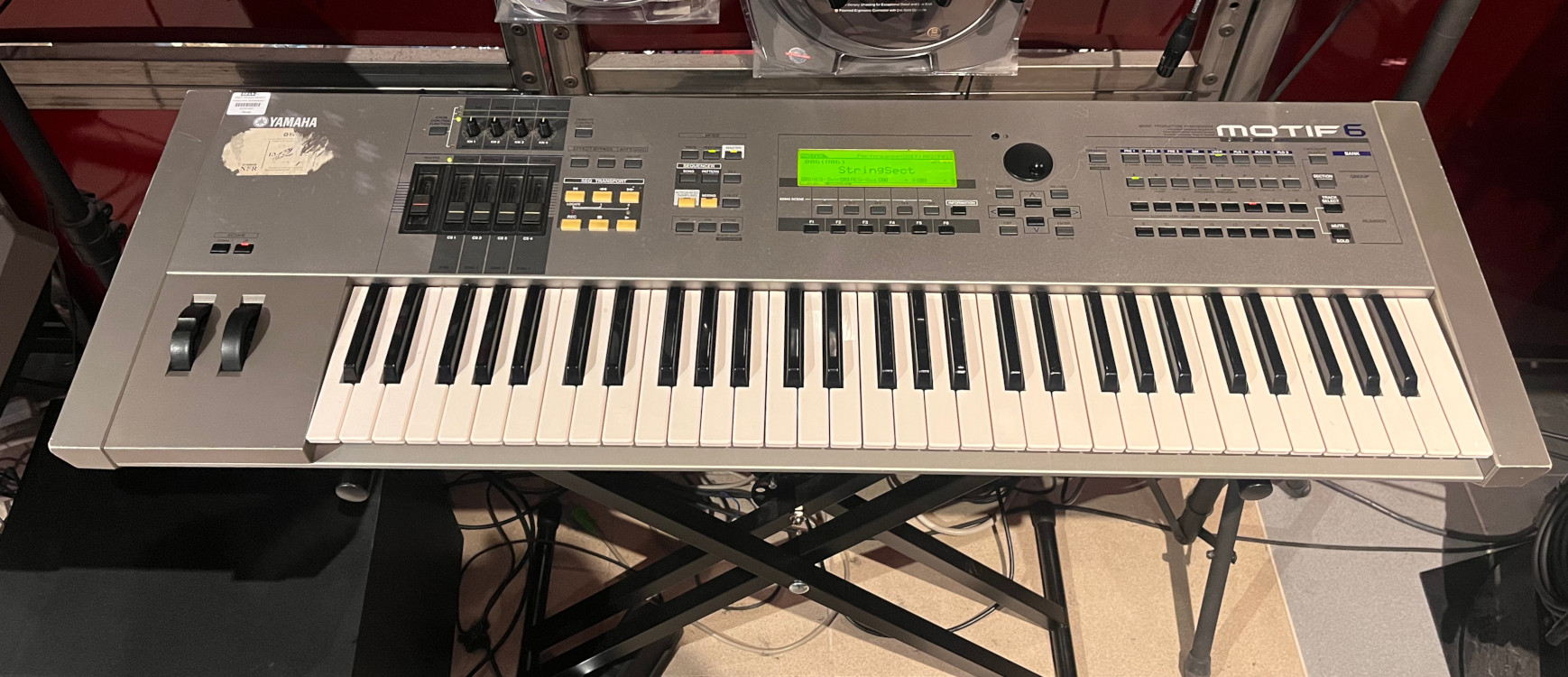 USED Yamaha Motif 6 Production Synthesizer  …