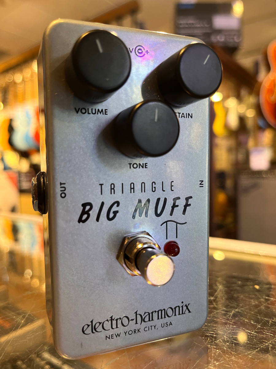 USED Electro Harmonix Big Muff Triangle Fuzz Pedal