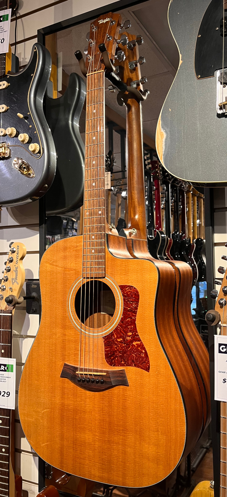 USED Taylor 110CE Dreadnought Acoustic Guitar