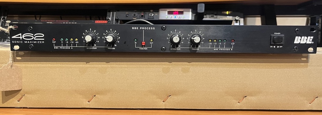 USED BBE 462 Sonic Maximizer Black single rack  …