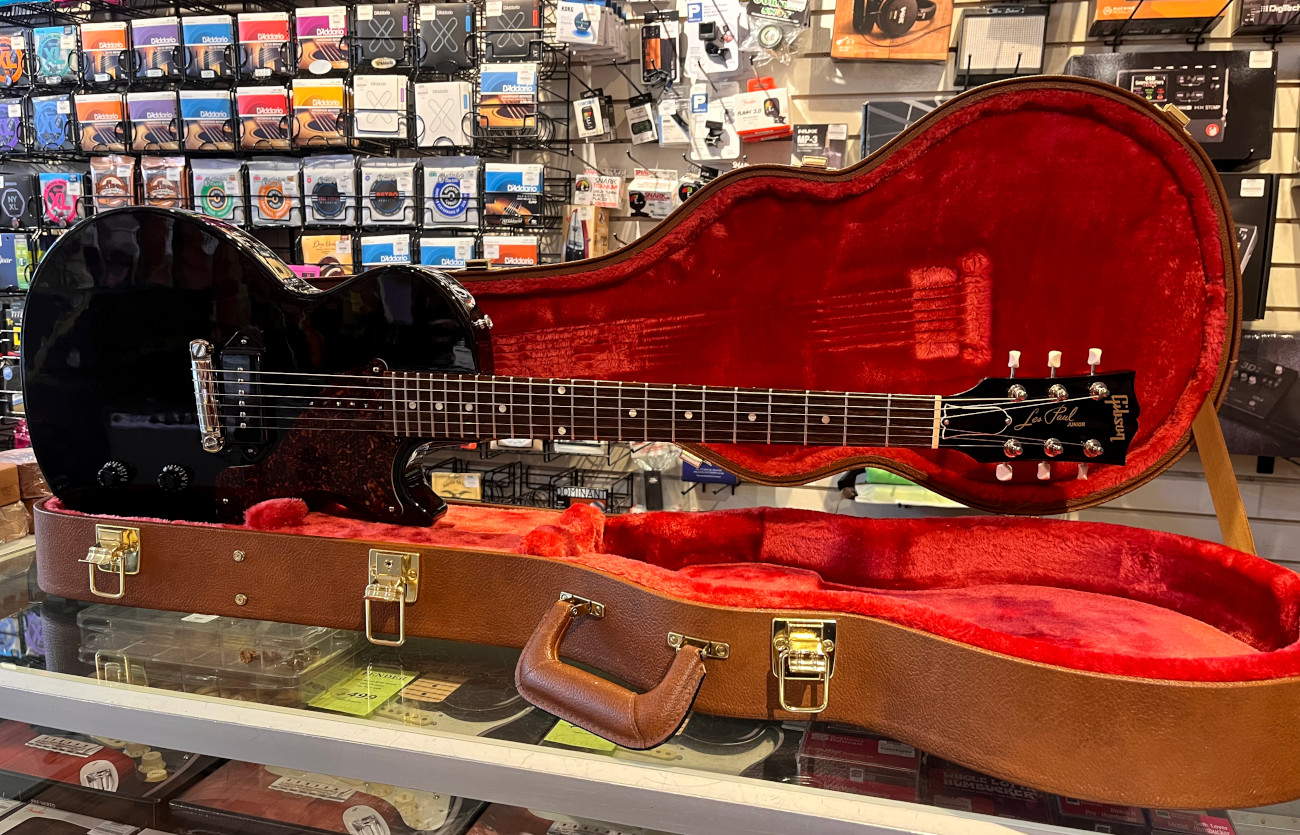 USED Gibson 2020 Les Paul Junior Black w/OHSC