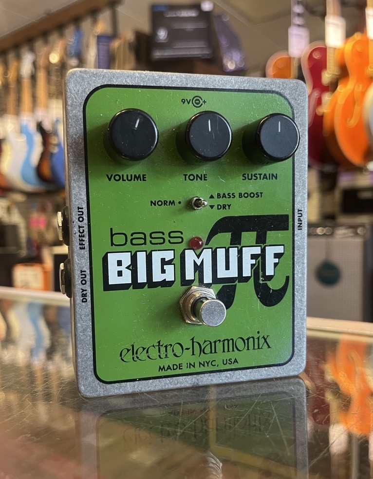 USED Electro Harmonix Bass Big Muff Pi Pedal