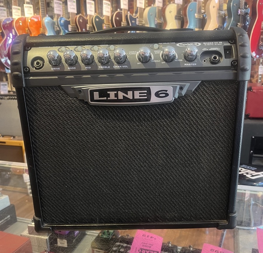 USED Line 6 Spider III 15 Modeling Amplifier