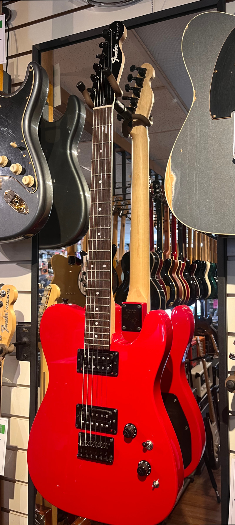 Fender USED Fender Japan Boxer Series Telecaster HH Torino  Red w/bag - Used