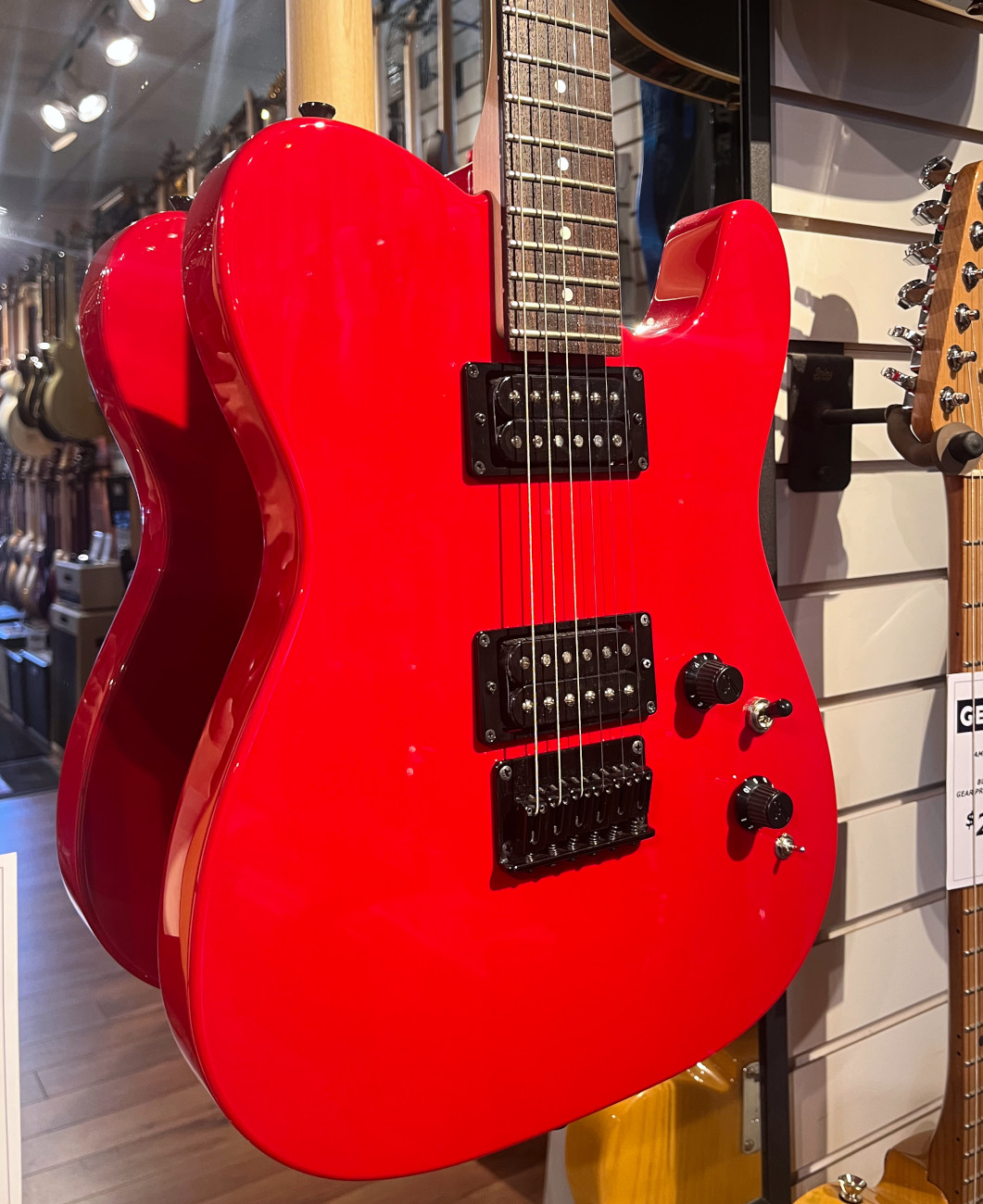 Fender USED Fender Japan Boxer Series Telecaster HH Torino  Red w/bag - Used