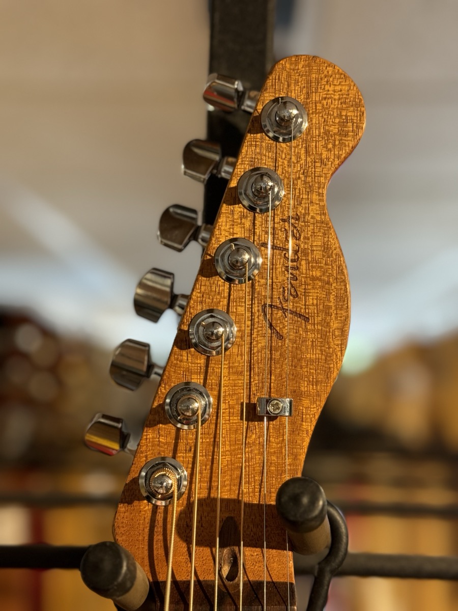 Fender USED Fender Acoustasonic Player Tele w/Deluxe Bag - Black - Used