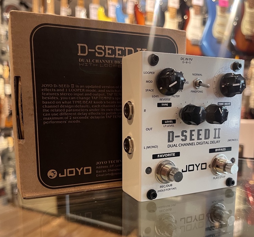 Misc USED Joyo D-Seed II Multi Stereo Delay Pedal w/Box - Used