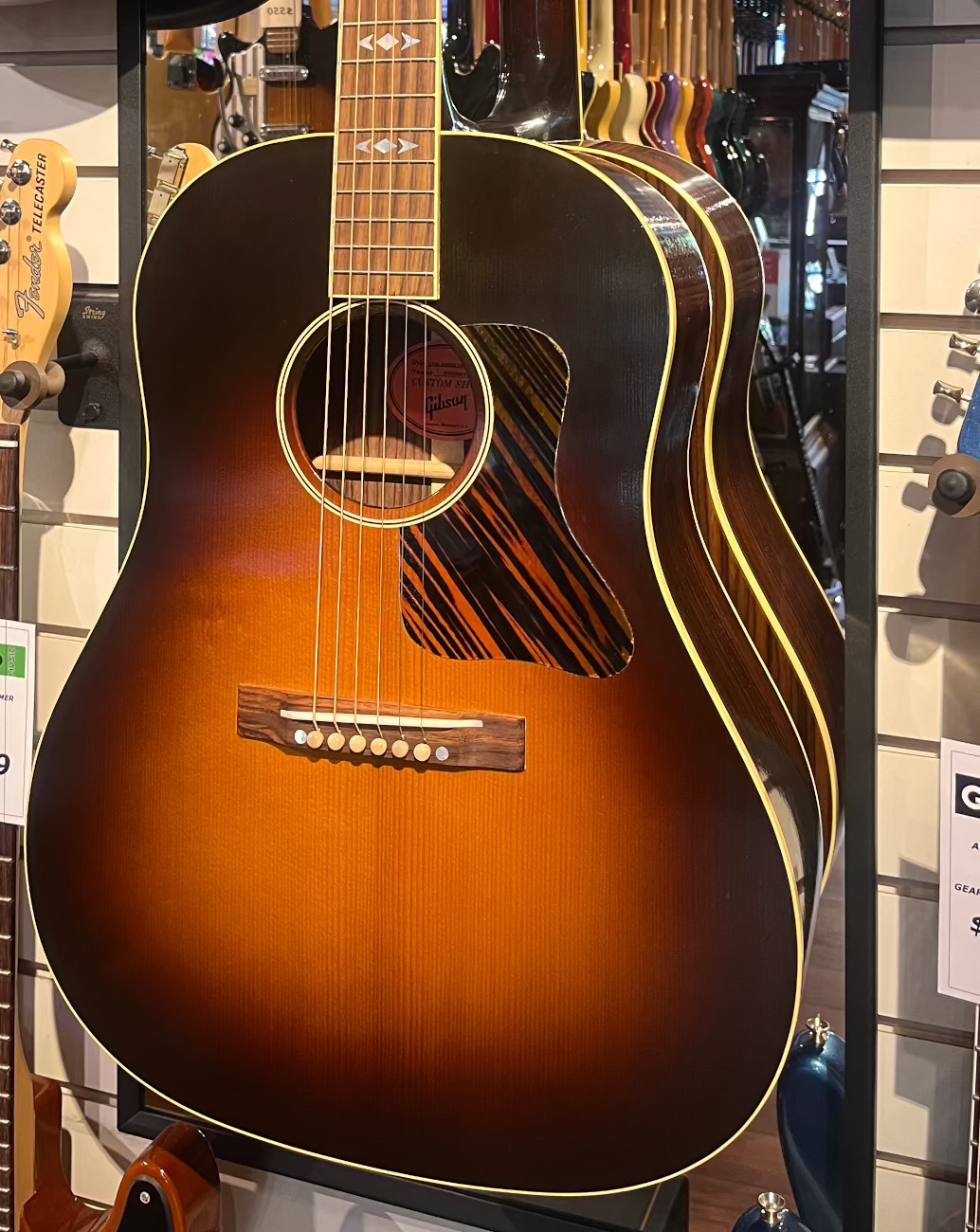 Gibson USED Gibson 2023 1936 Advanced Jumbo Vintage Sunburst w/OHSC - Used