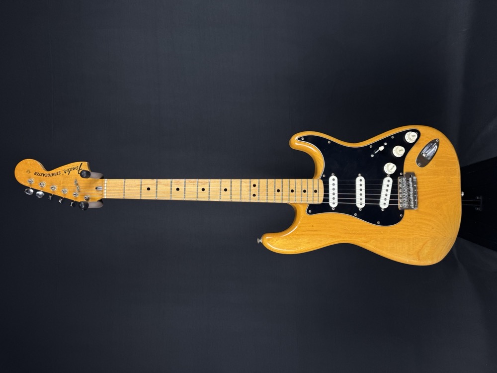 USED Fender 1975/76 Stratocaster Natural w/Case