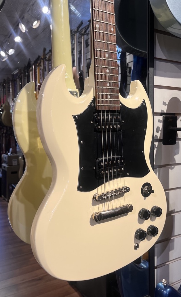 Epiphone USED Epiphone 2010 SG G-310 White - Used