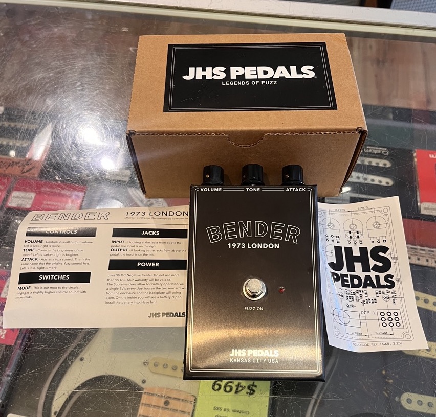 JHS Pedals USED JHS Legends Series Bender 1973 London Fuzz Pedal - Used