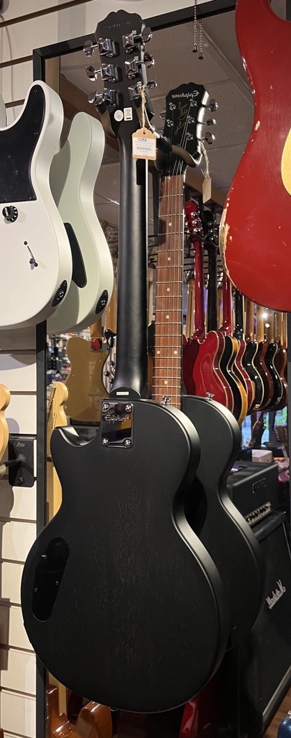 Epiphone USED Epiphone 2022 Les Paul Special VE Ebony Satin Finish - Used