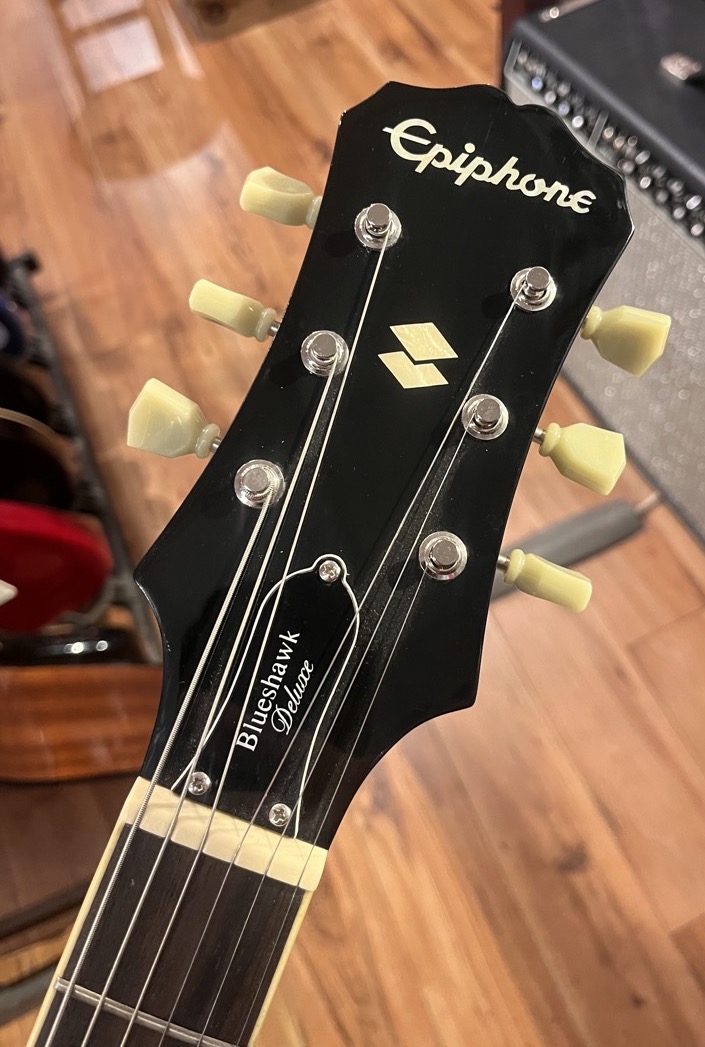 Epiphone blueshawk deluxe hotsell