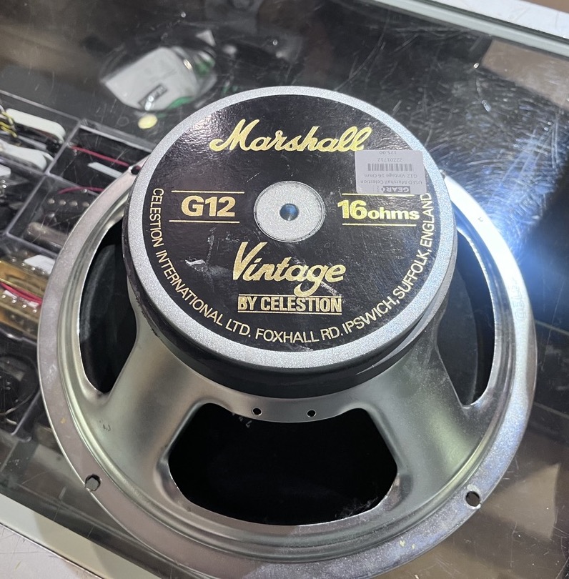 Misc USED Marshall Celestion G12 Vintage 16 Ohm - Used