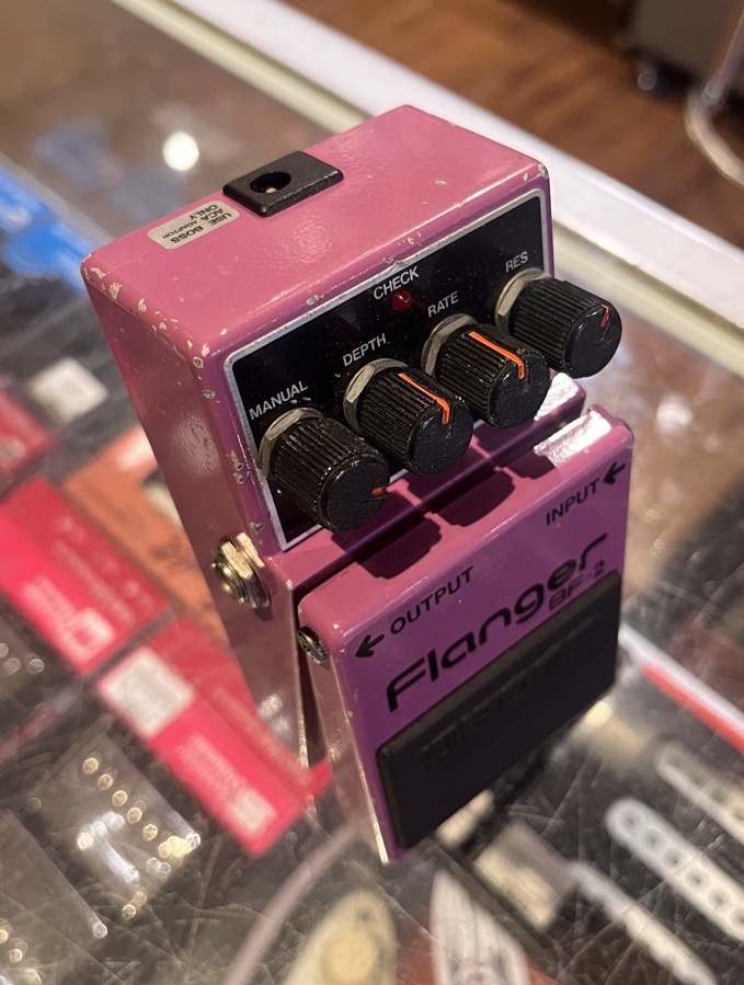 BOSS USED BOSS BF-2 Flanger 1983 Black Label MIJ - Used