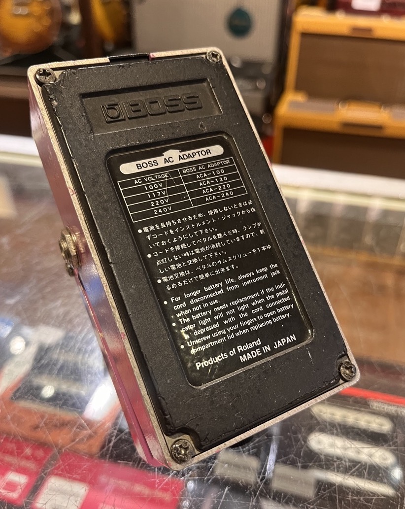 BOSS USED BOSS BF-2 Flanger 1983 Black Label MIJ - Used