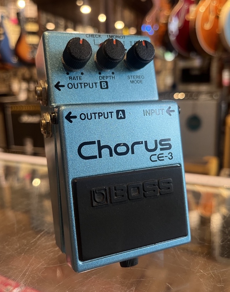 USED BOSS CE-3 Chorus 1980's Green Labell MIJ  …