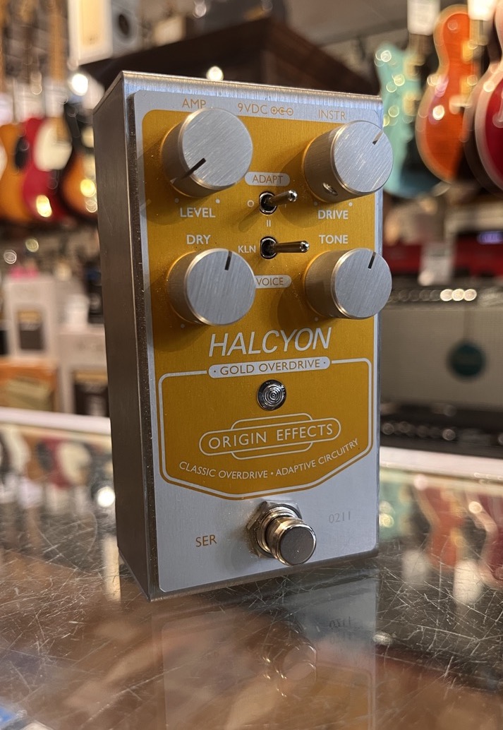 Misc USED Origin Effects Halcyon Gold Overdrive Pedal w/box - Used