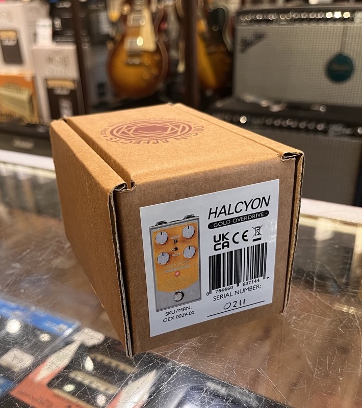 Misc USED Origin Effects Halcyon Gold Overdrive Pedal w/box - Used
