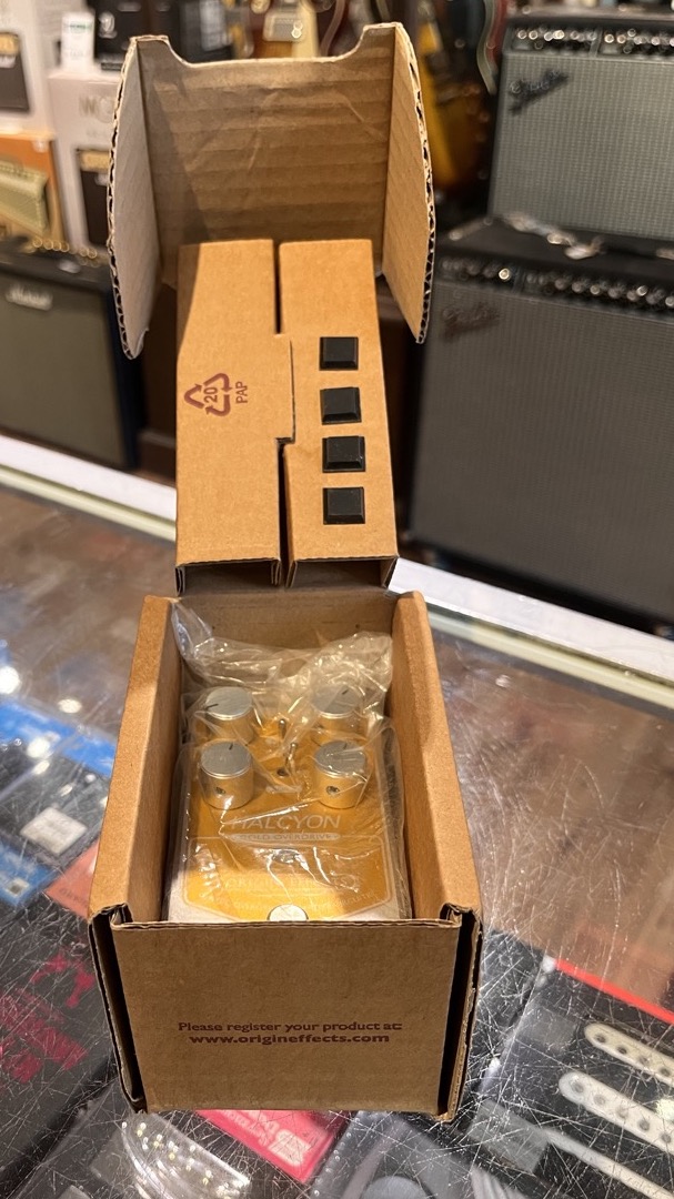 Misc USED Origin Effects Halcyon Gold Overdrive Pedal w/box - Used