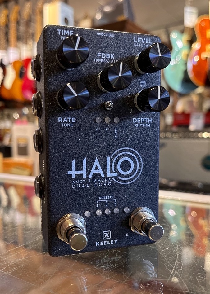 Keeley USED Kelley Halo Andy Timmons Dual Echo Pedal w/box - CONSIGNMENT - Used