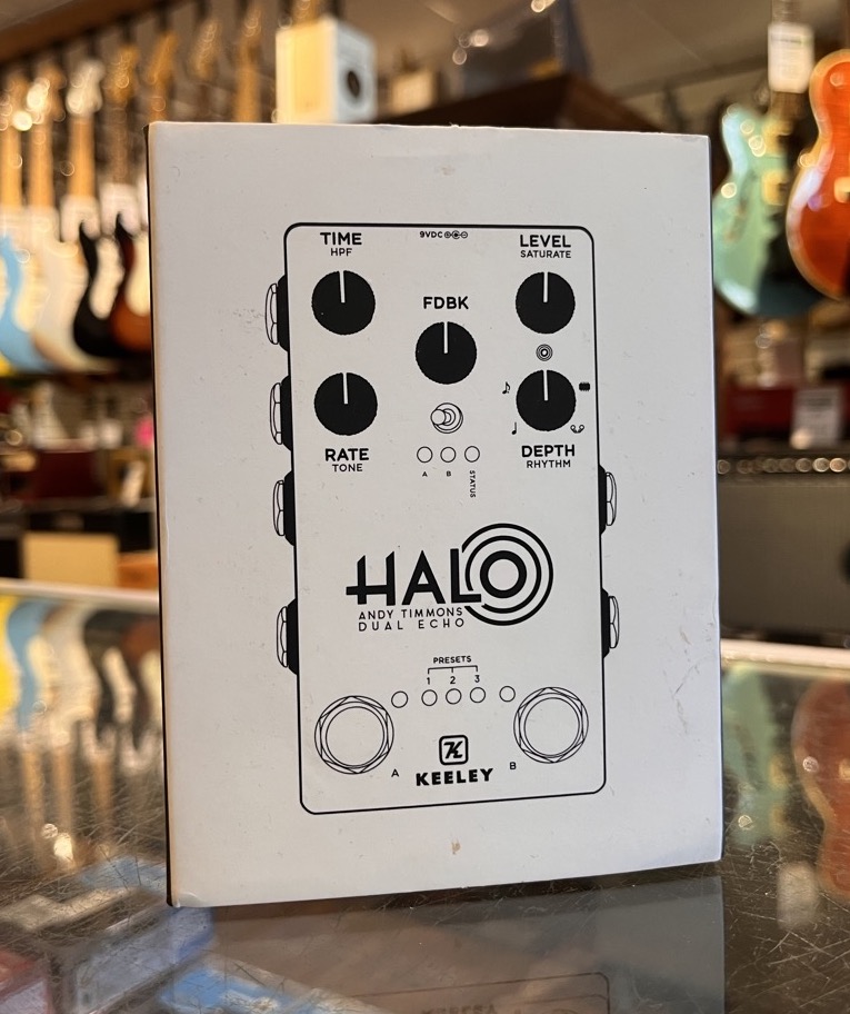 Keeley USED Kelley Halo Andy Timmons Dual Echo Pedal w/box - CONSIGNMENT - Used