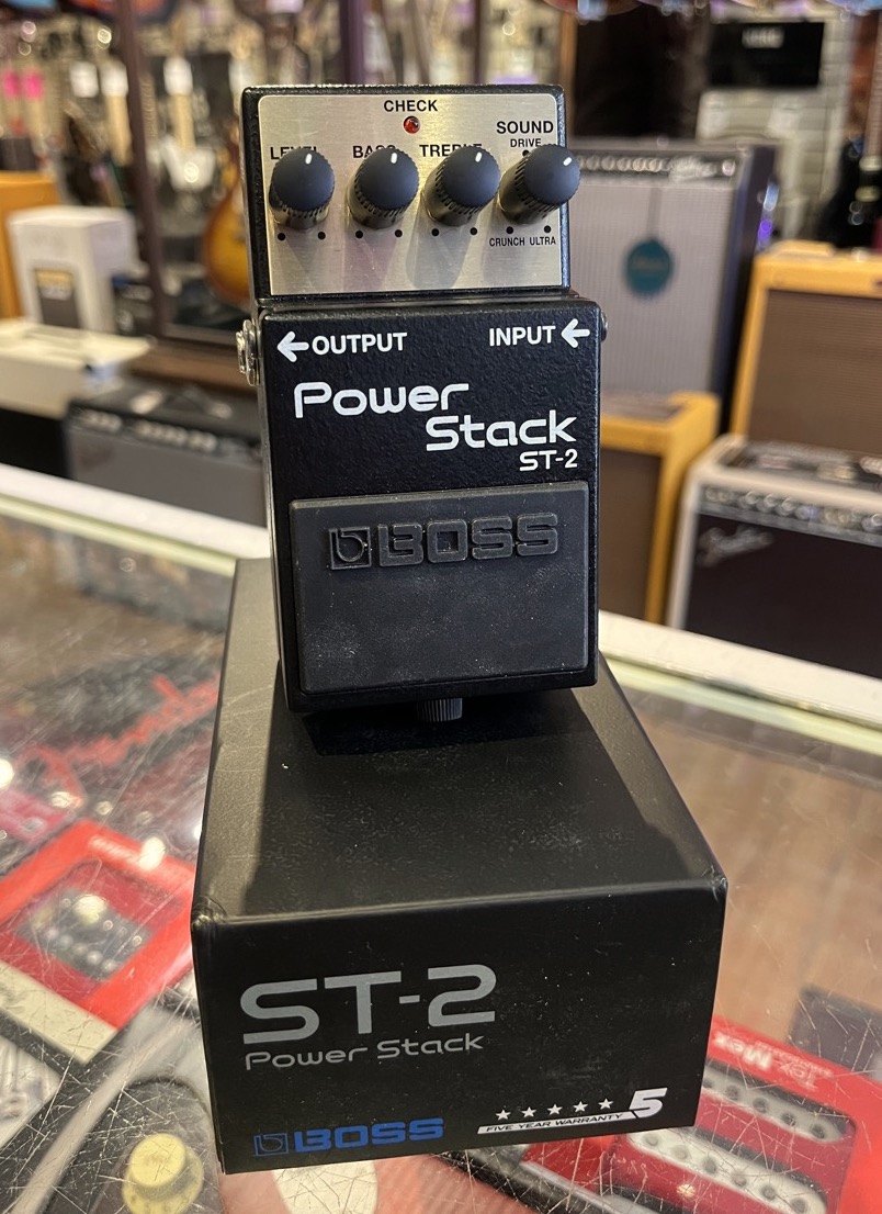 USED BOSS ST-2 Power Stack Pedal w/Box