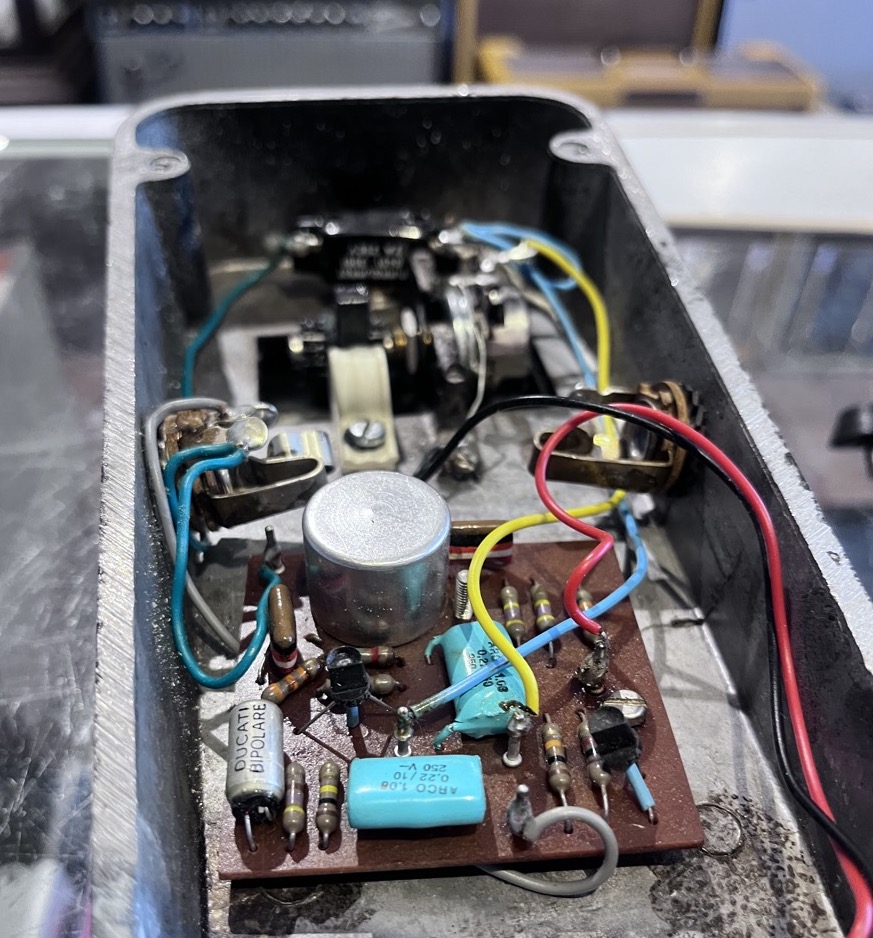 Misc USED Cry Baby JEN Wah Pedal circa 1968 Trash Can Inductor - CONSIGNMENT - Used