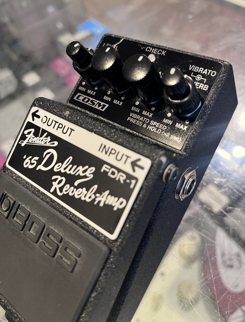 BOSS USED BOSS FDR-1 Fender '65 Deluxe Reverb Pedal - Used