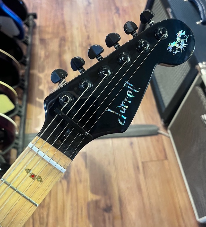 Misc USED Jarrell JJPRN Super Strat Style Electric guitar Black - Used