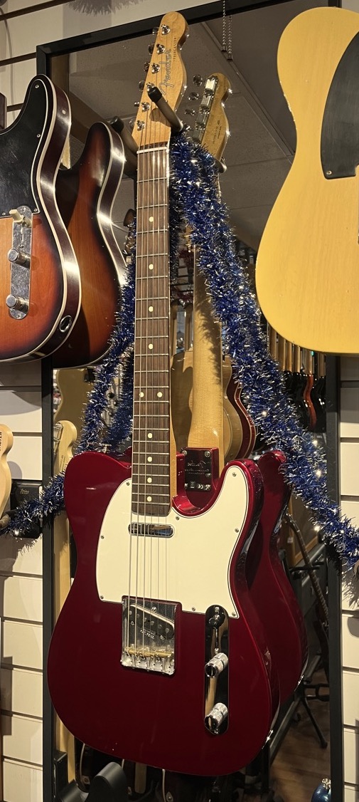 Fender USED Fender Baja Player Telecaster Candy Apple Red - Used