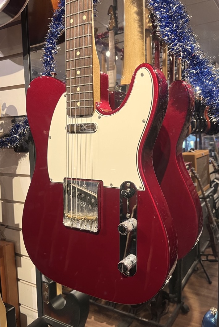 Fender USED Fender Baja Player Telecaster Candy Apple Red - Used