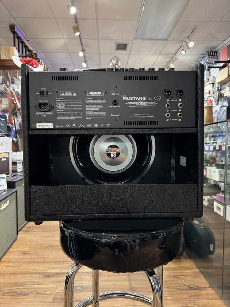 Fender USED Fender GTX50 Guitar Amp w/Bluetooth, Wi-Fi - Used