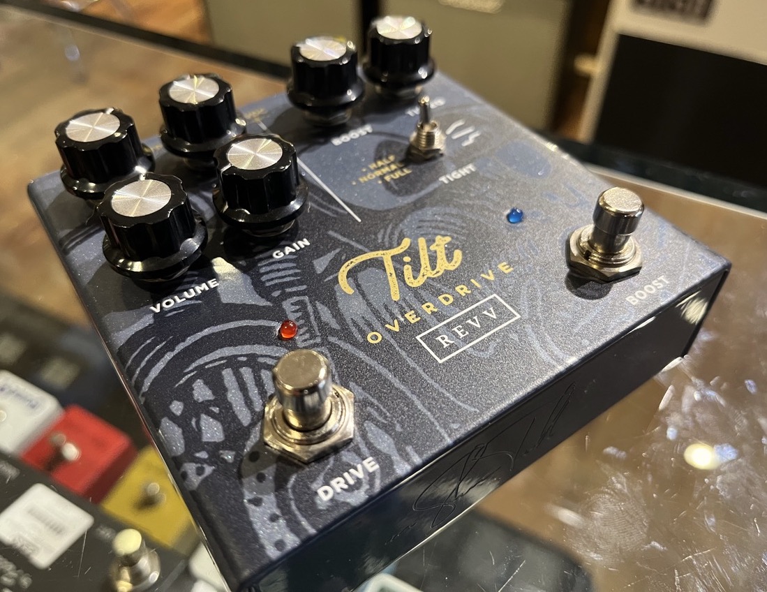 Misc USED Revv Shawn Tubbs Tilt Overdrive Pedal w/Box - Used