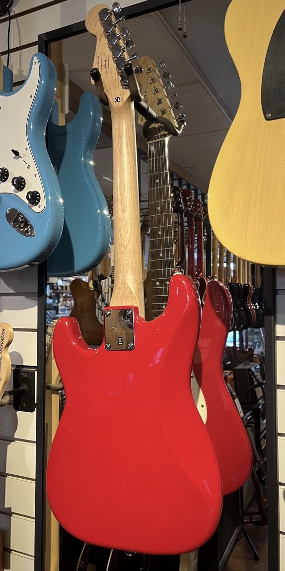 Squier USED Squier Strat Mini 3/4 Scale Electric Guitar Red - Used