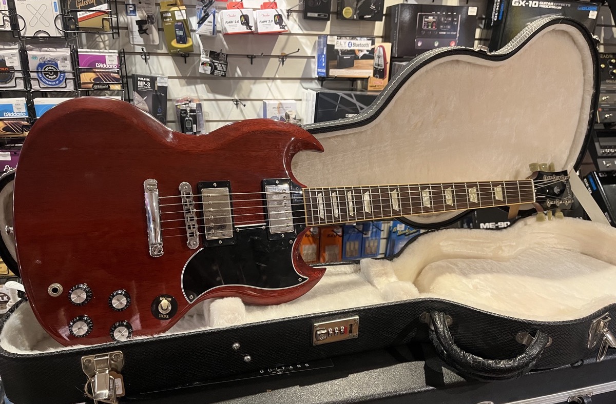 USED Gibson 2007 '61 SG Standard Cherry Red w/OHSC