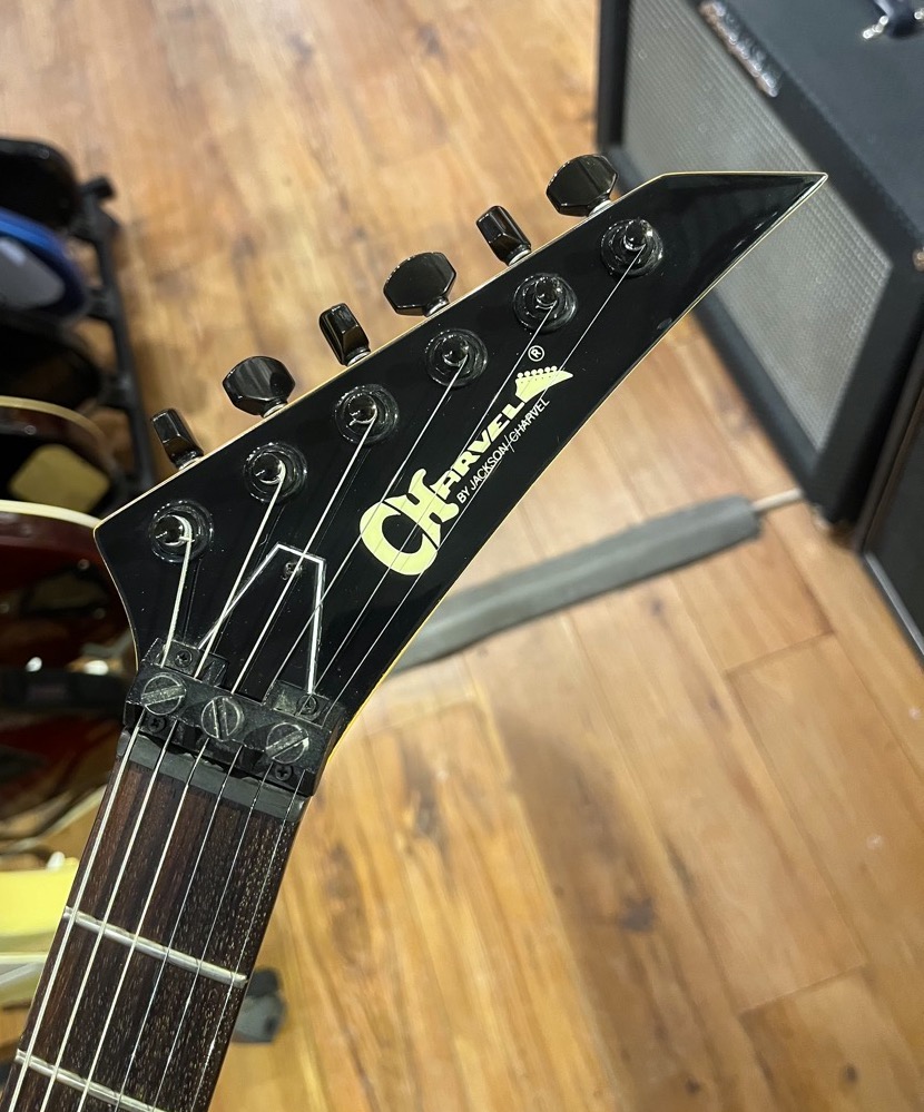 Charvel USED Charvel 1987 Model 3 HSS Black w/Hard Shell Case - CONSIGNMENT - Used