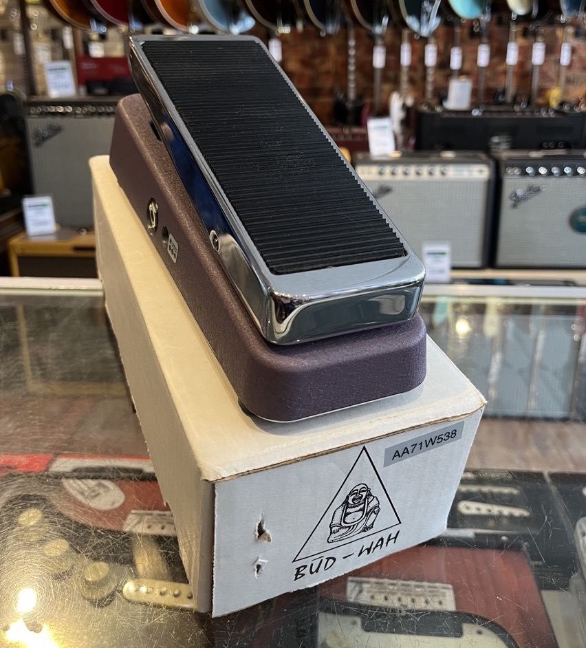 Misc USED Budda Bud Wah Purple and Chrome Wah Pedal w/Box - Used