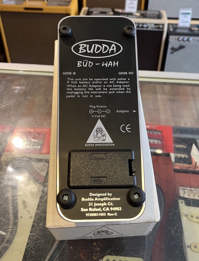 Misc USED Budda Bud Wah Purple and Chrome Wah Pedal w/Box - Used