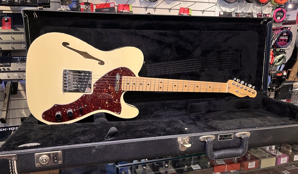 Fender USED Fender 2011 Tele-Bration American Modern Thinline Telecaster w/ohsc - Used